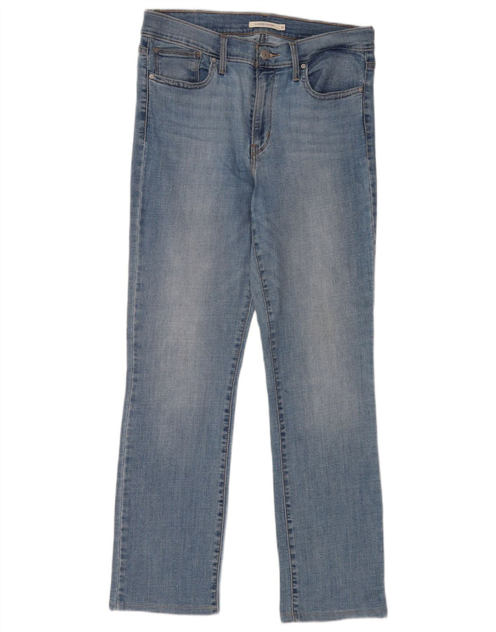 Levi's Damen Slim Jeans W31 L32 Blaue Baumwolle