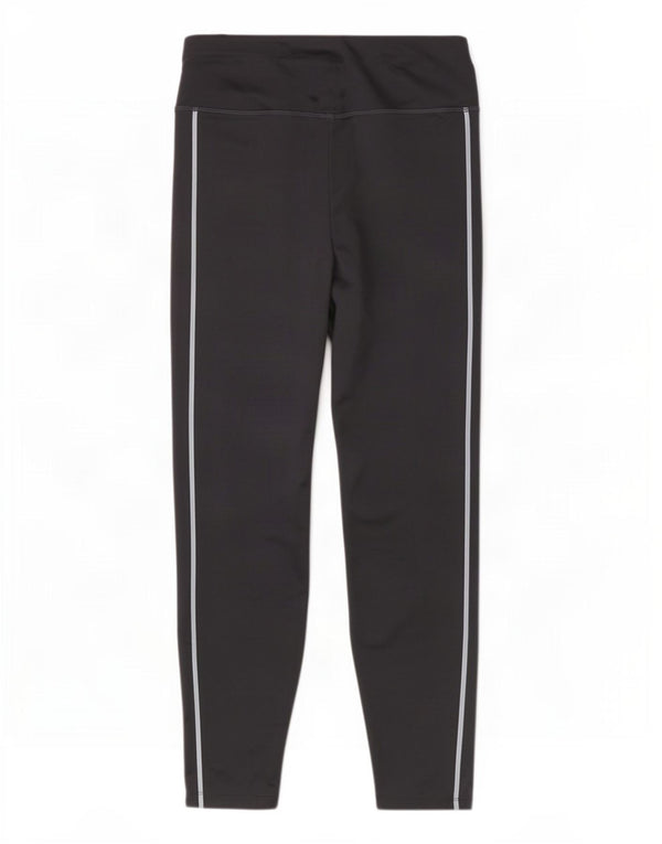 Asics Damen Leggings UK 18 XL Schwarz Polyester