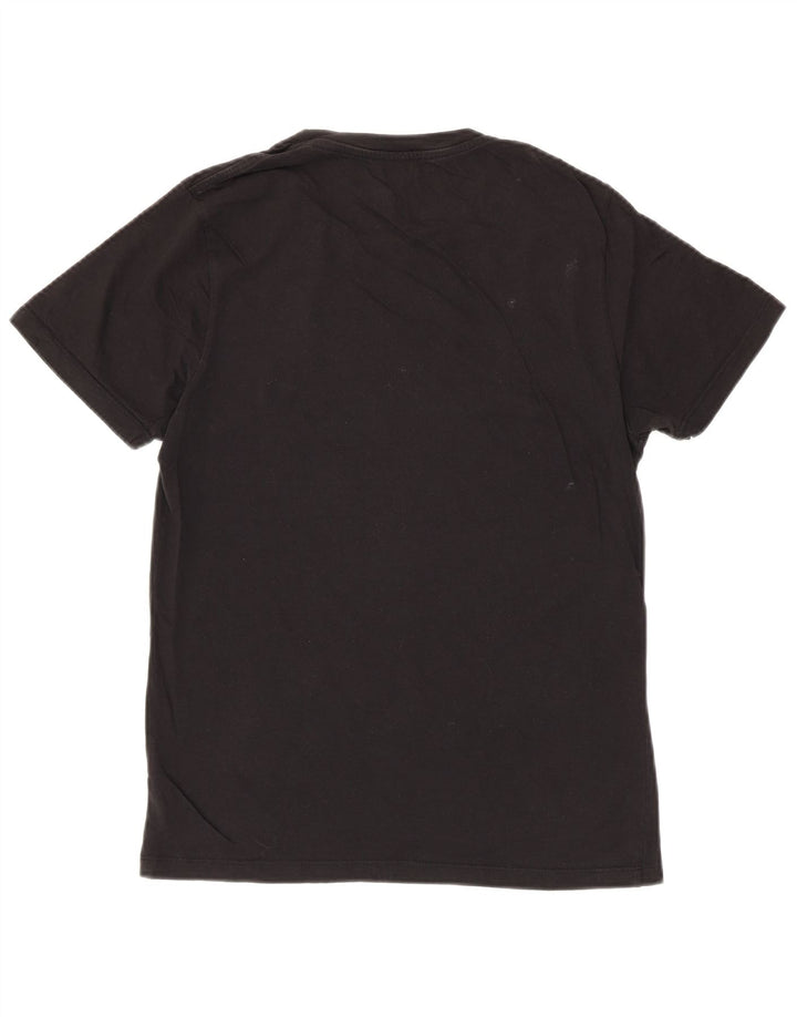 Jack & Jones Herren-T-Shirt mit Grafik, mittelschwarze Baumwolle