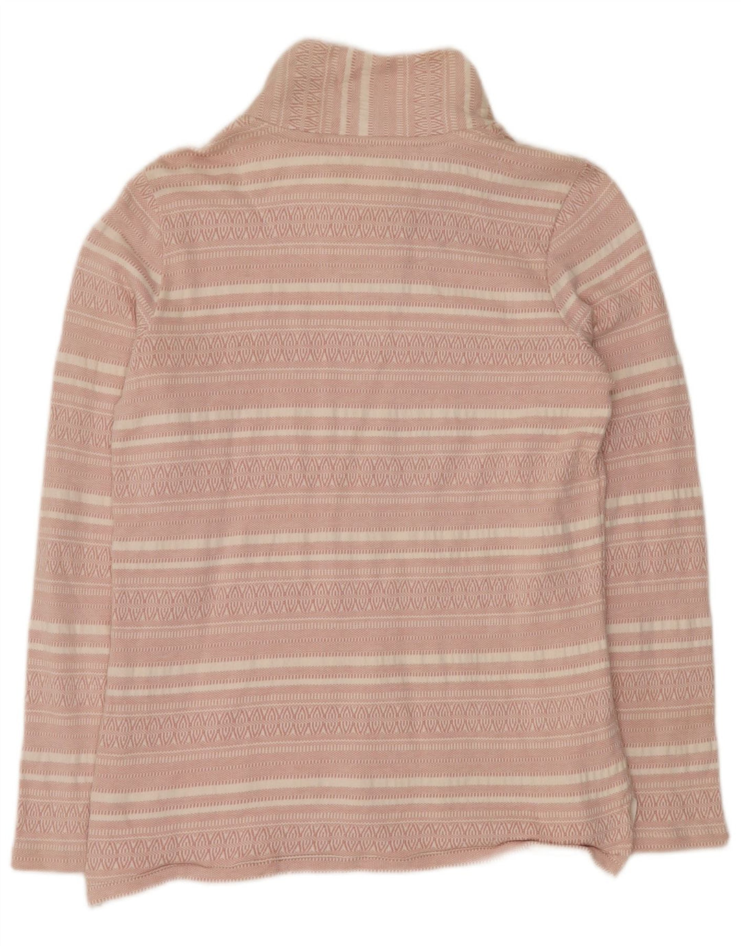 FAT FACE Damen-Sweatshirt in Übergröße, Gr. 8, klein, rosa gestreift