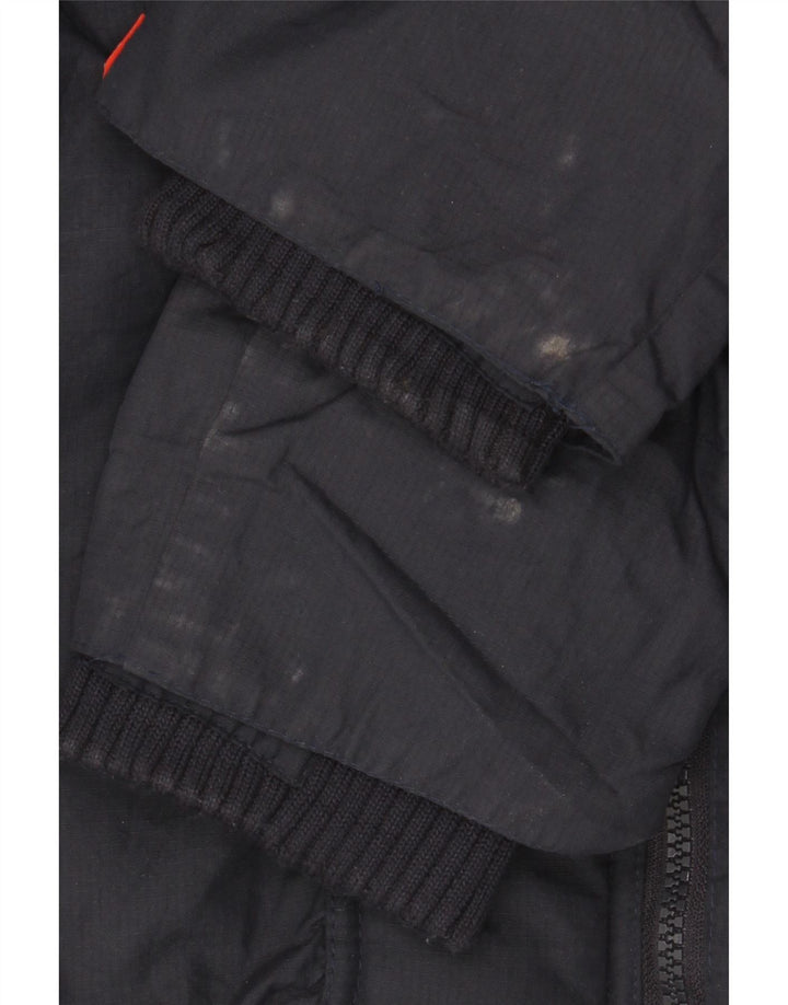 SUPERDRY Herren The Windcheater Graphic Regenjacke UK 40 Large Marineblau