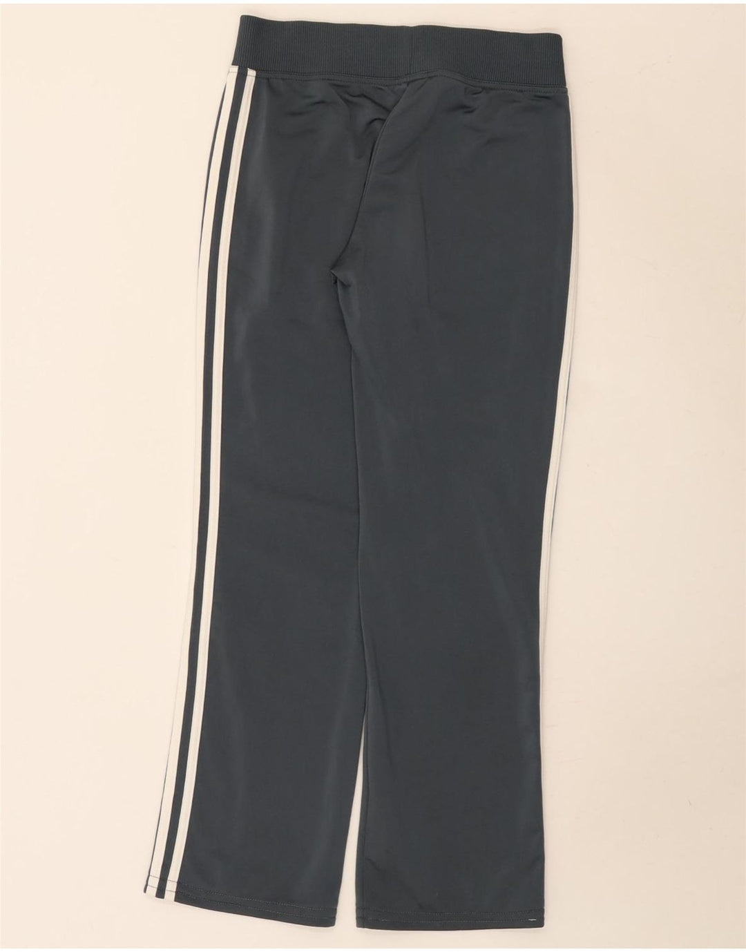 Adidas Damen Trainingshose UK 10 Small Grau Polyester