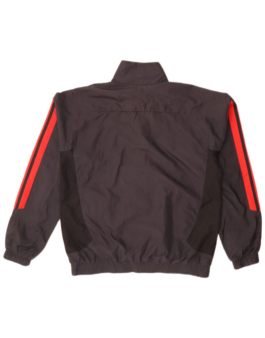 ADIDAS Herren-Trainingsanzug-Top-Jacke, UK 40/42, Mittelschwarz, Farbblock