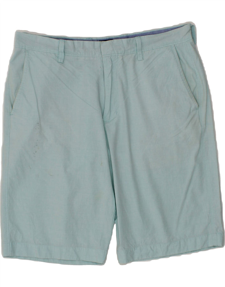 J. CREW Mens Rivington Chino Shorts W33 Medium Turquoise Cotton Vintage J. Crew and Second-Hand J. Crew from Messina Hembry 