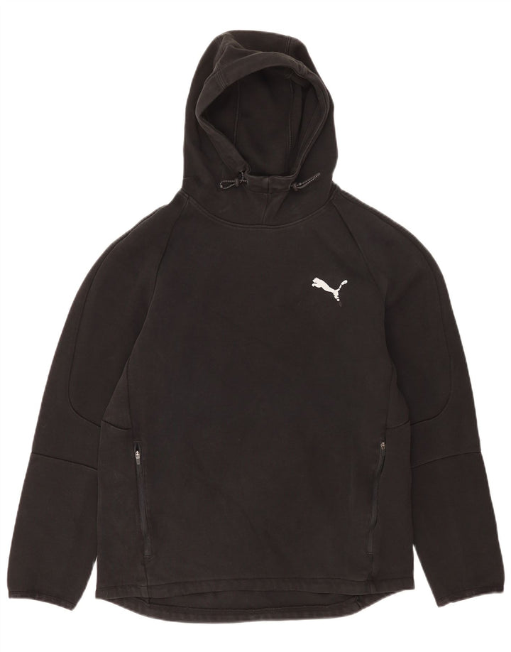 Puma Damen Kapuzenpullover UK 16 Large Schwarz