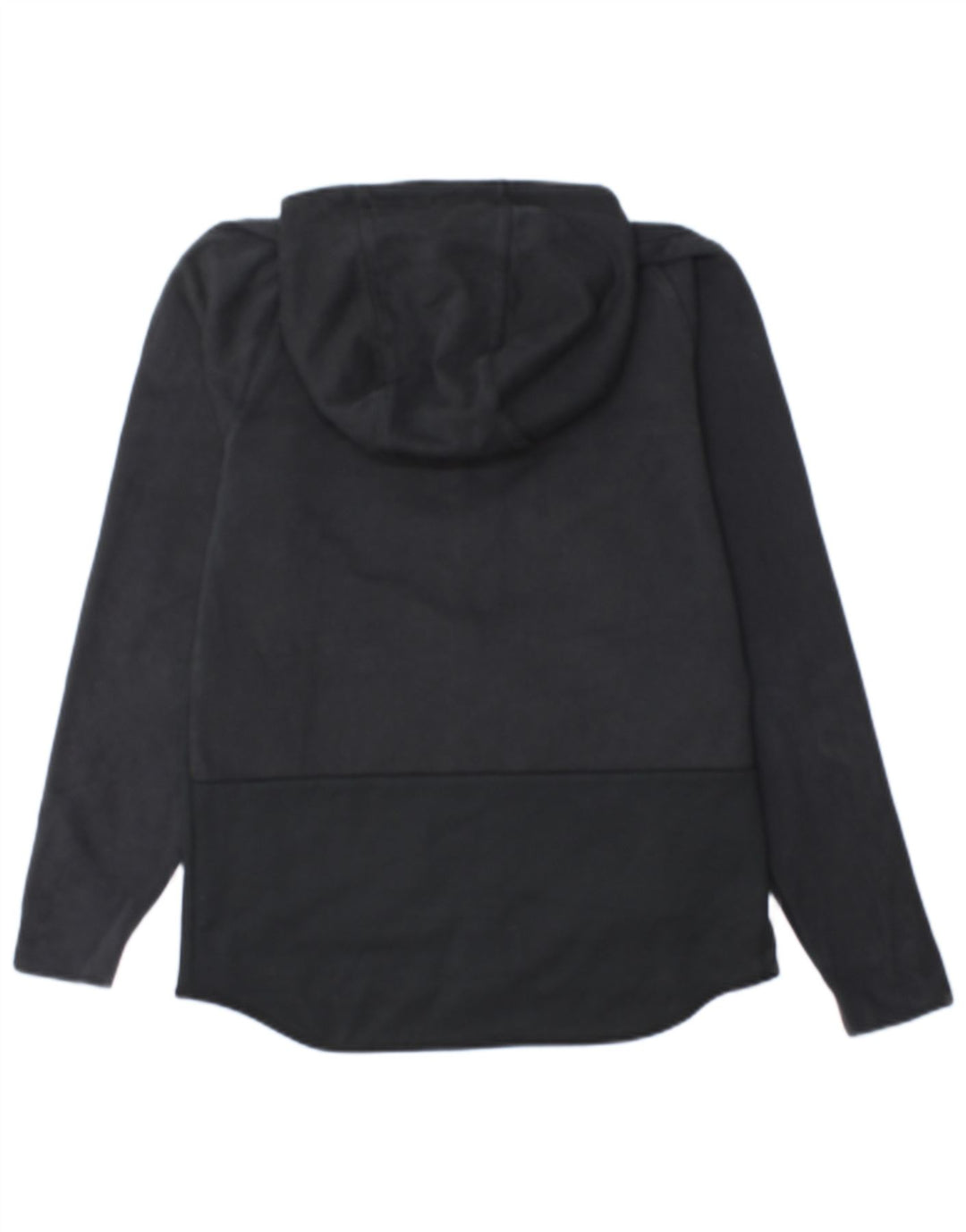 Nike Herren-Kapuzenpullover mit Reißverschluss, Größe S, schwarze Baumwolle