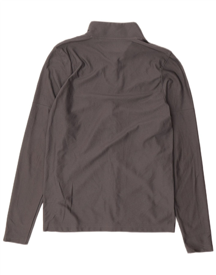 Under Armour Herren-Trainingsanzug-Top-Jacke, kleines graues Polyester