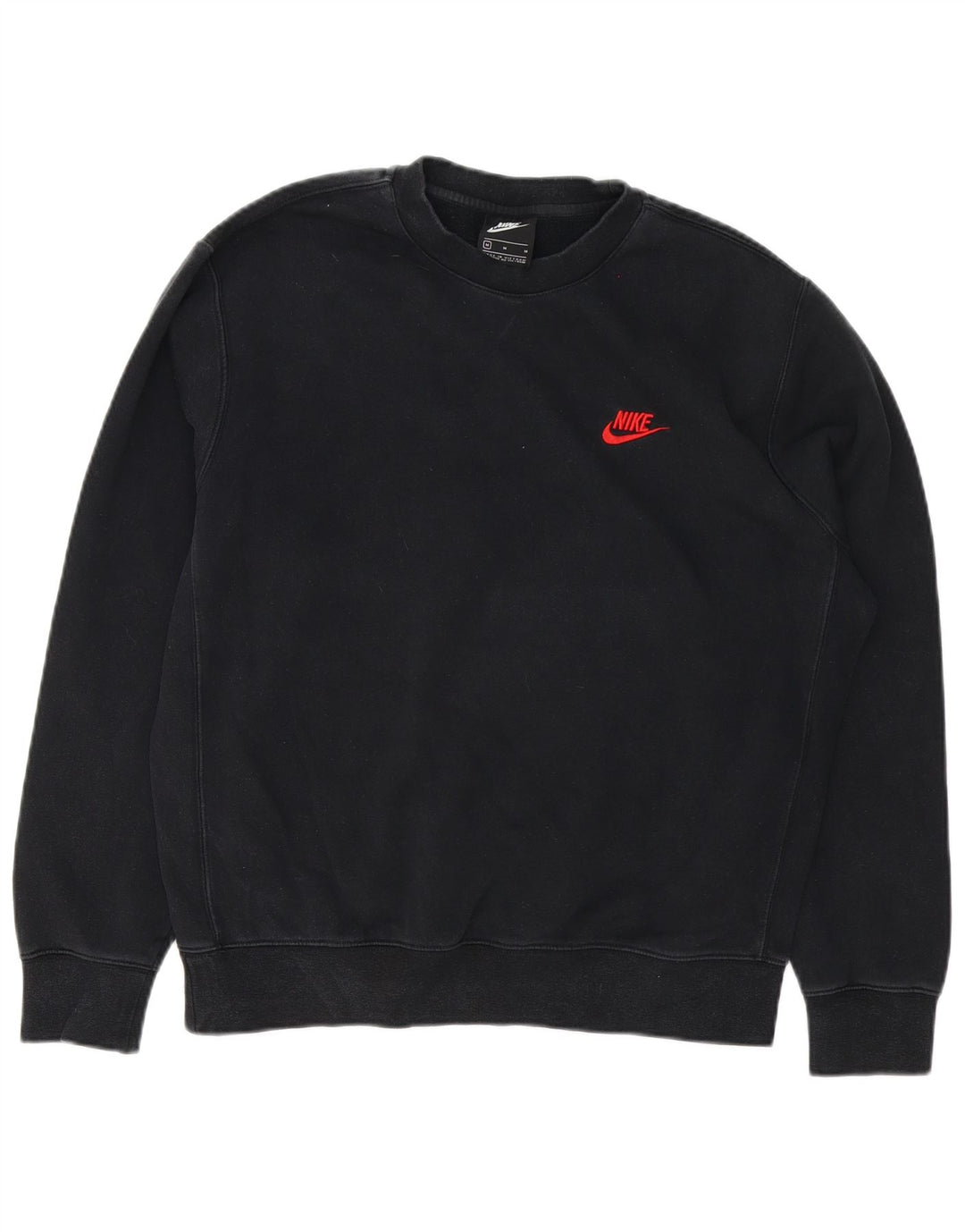 Nike Herren-Sweatshirt-Pullover, mittelschwarz, Baumwolle