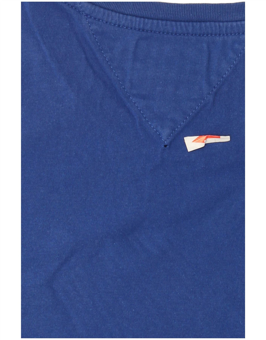Tommy Hilfiger Herren T-Shirt Top mittelblaue Baumwolle
