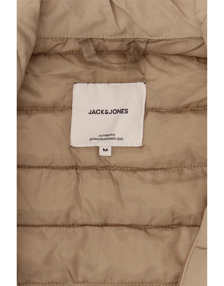 Jack & Jones Herren Wattierte Jacke UK 38 Medium Beige