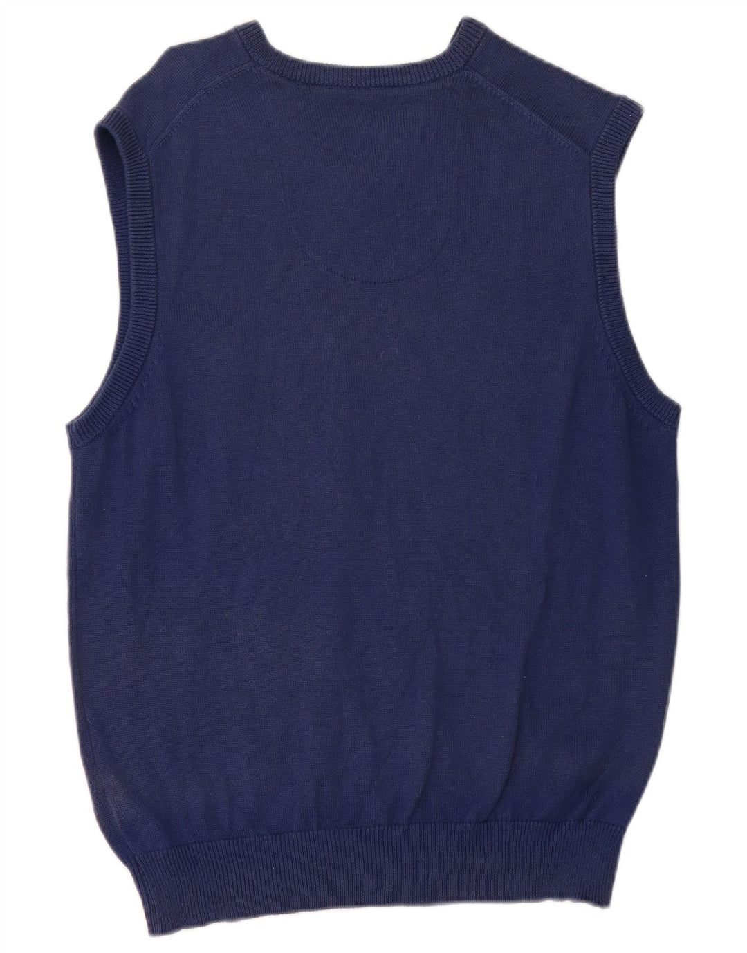 Marks & Spencer Herren-Tanktop mit normaler Passform, mittelblaue Baumwolle