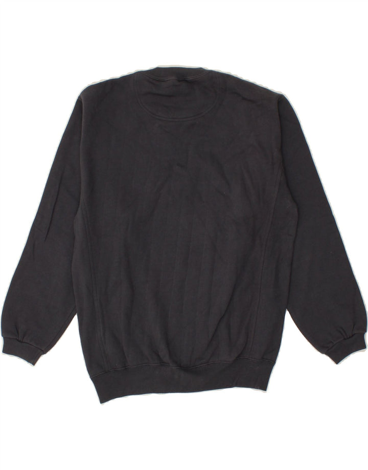 CHAMPION Boys Graphic Sweatshirt Jumper 9-10 Years Navy Blue Cotton Vintage Champion and Second-Hand Champion from Messina Hembry 
