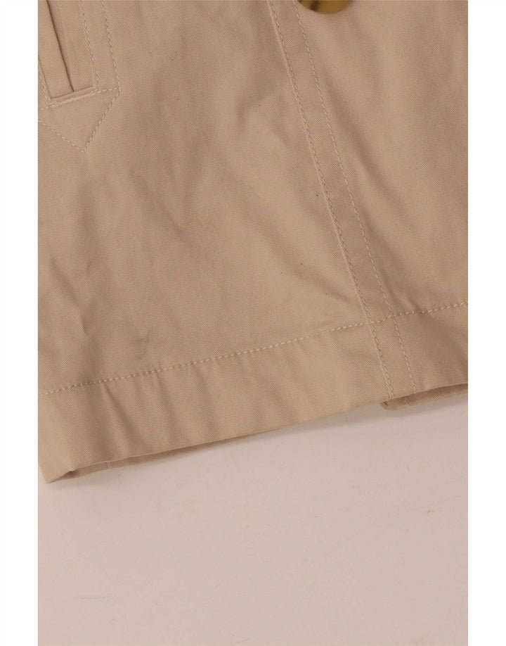Gap Damen Pea Coat UK 12 Mittelbeige Baumwolle