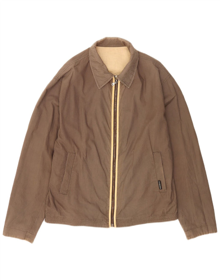 Ferre Herren Wendejacke UK 38 Mittelbeige Baumwolle