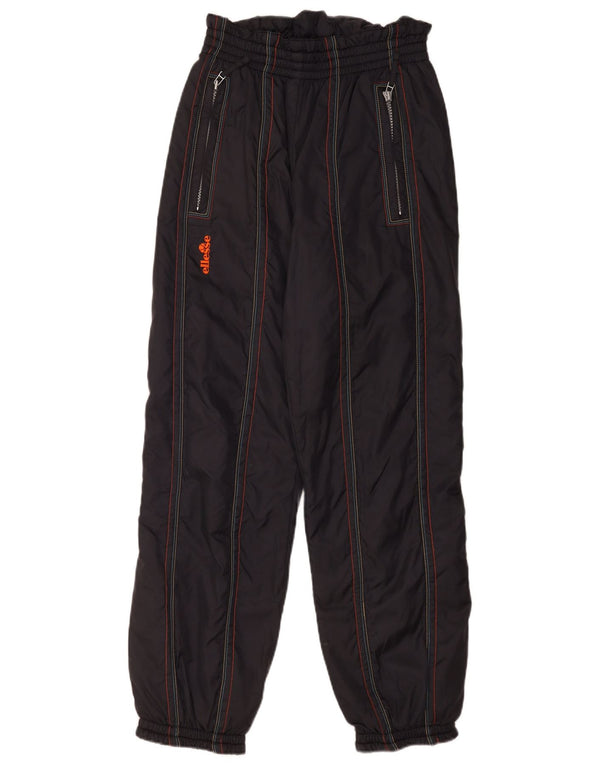 Ellesse Womens Joggers Skihose UK 12 Medium Schwarz Polyamid