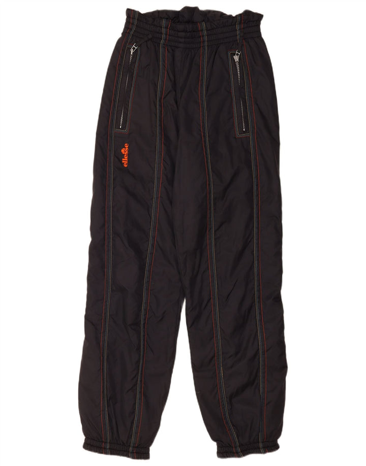Ellesse Womens Joggers Skihose UK 12 Medium Schwarz Polyamid