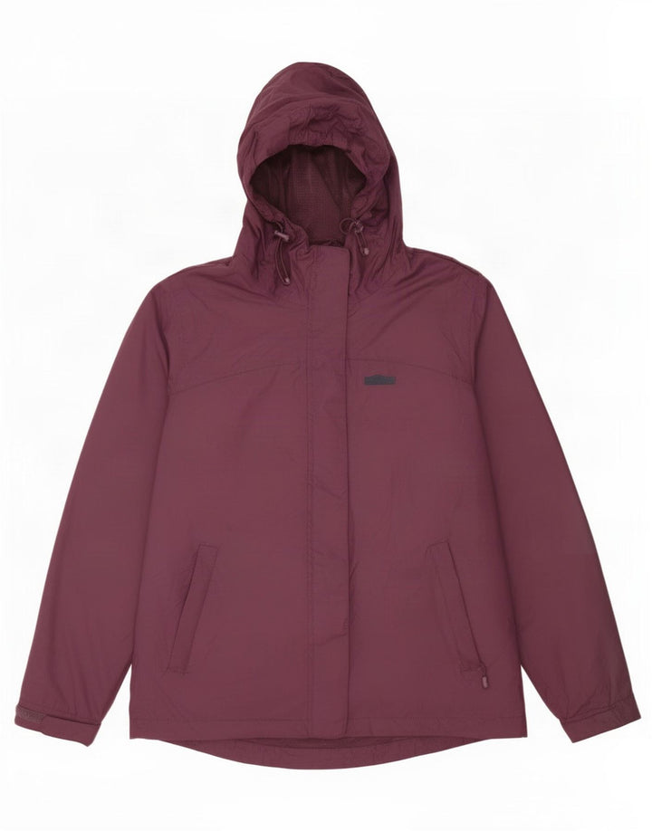 Mountain Warehouse Damen-Regenjacke mit Kapuze, UK 12, Mittelviolett, Polyamid