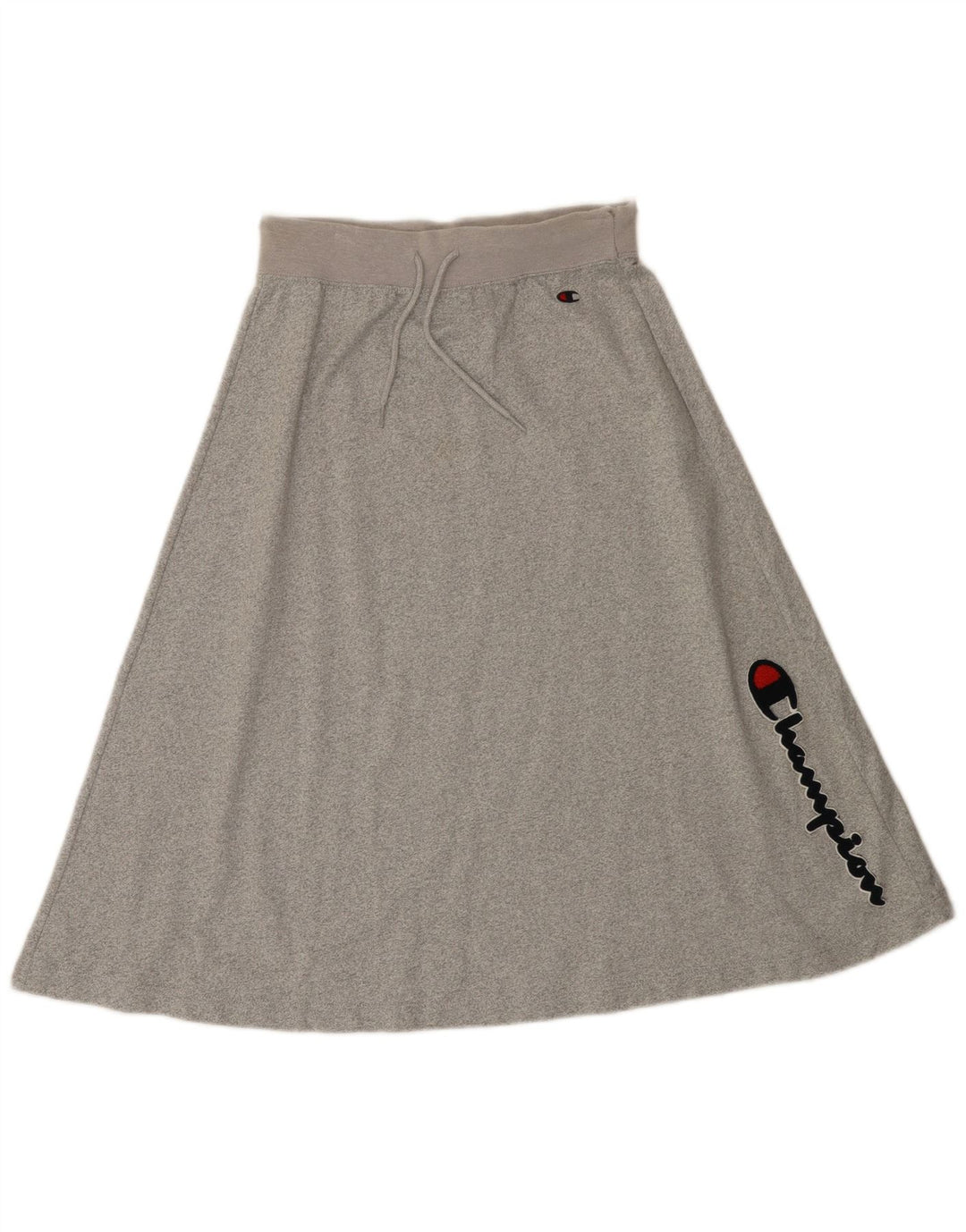 Champion Damen grafischer A-Linien-Rock, Größe S, Größe 28, Grau, Baumwolle