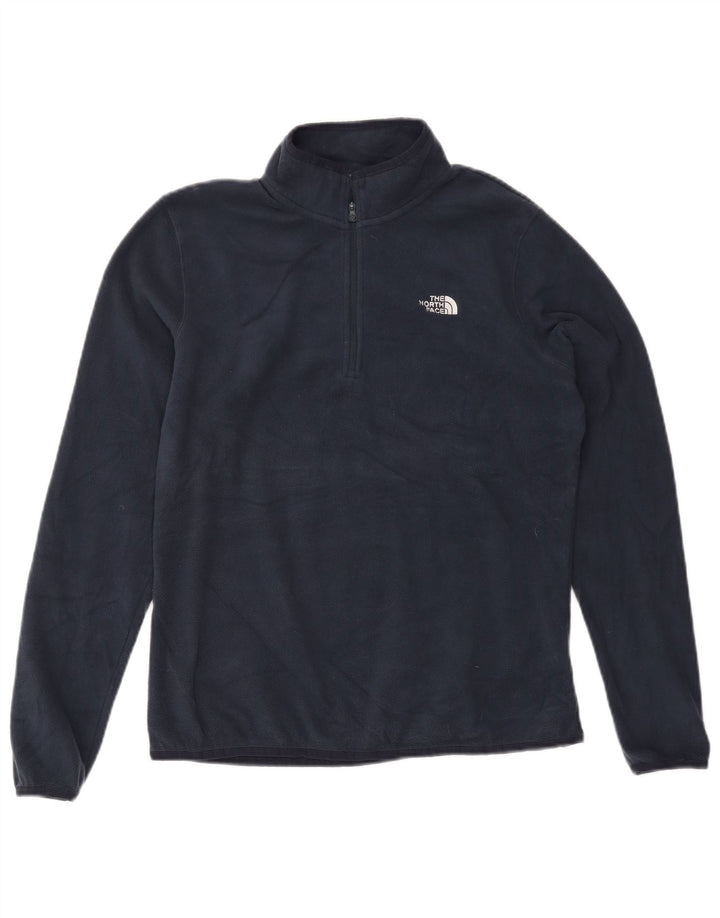 The North Face Damen-Fleecepullover UK 14 Large Marineblau Polyester