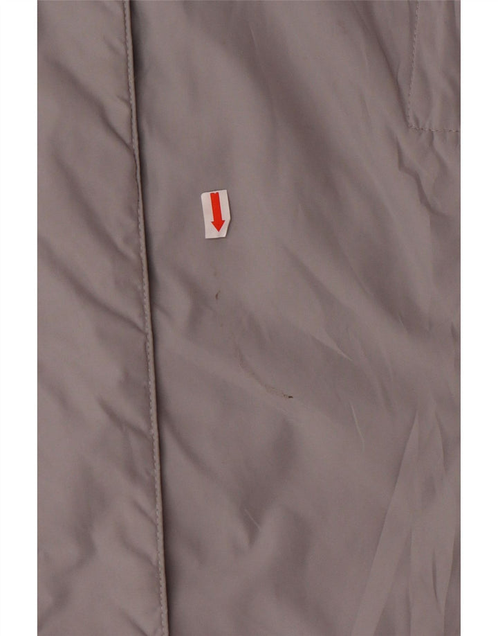Champion Damen-Windbreakerjacke mit Kapuze, UK 18, XL, grau, Polyester