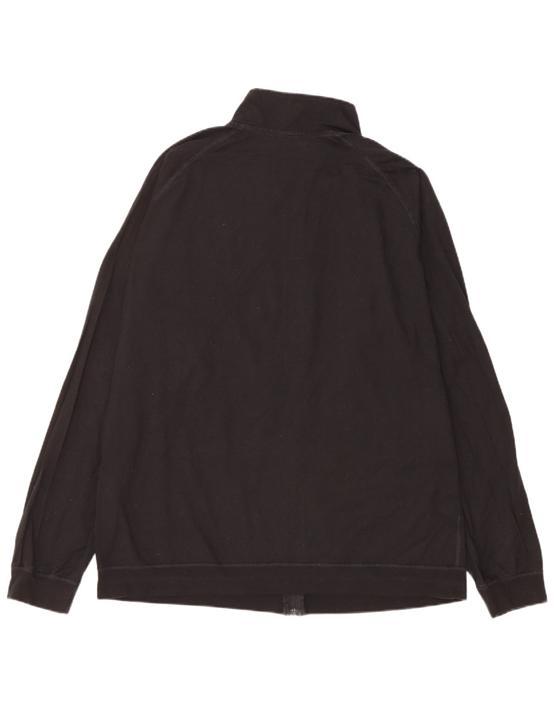 Trigema Herren-Trainingsanzug-Oberteil, Jacke, XL, Schwarz, Baumwolle