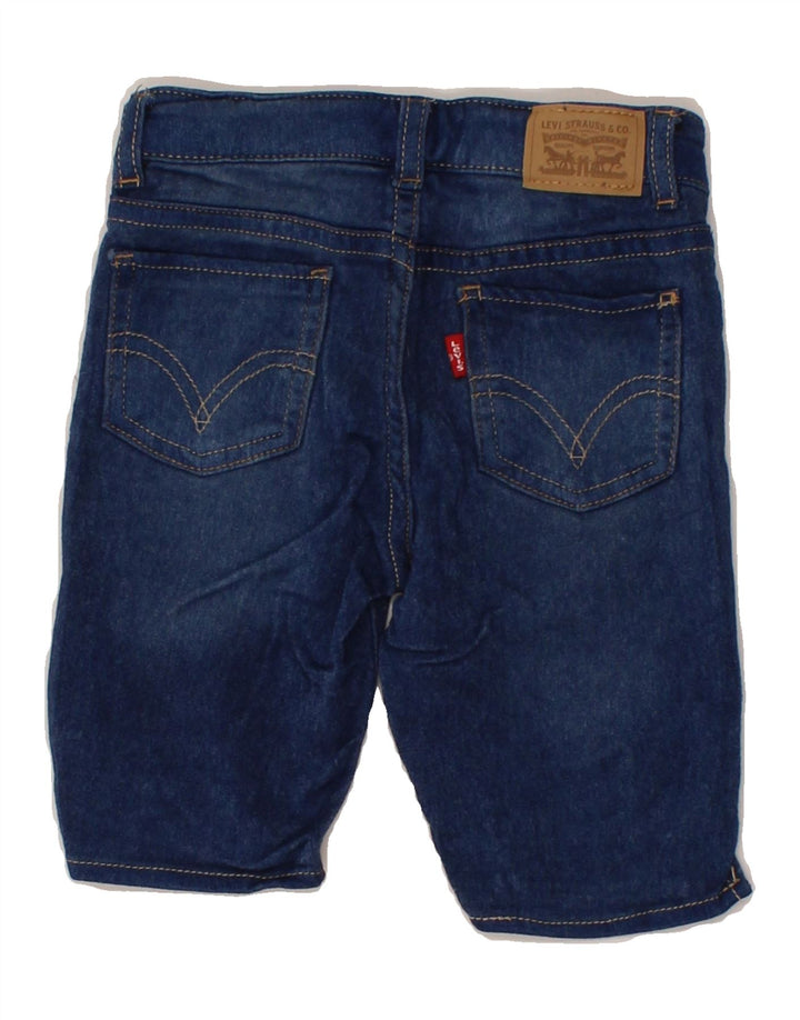 LEVI'S Girls Denim Shorts 3-4 Years W20  Blue Viscose Vintage Levi's and Second-Hand Levi's from Messina Hembry 