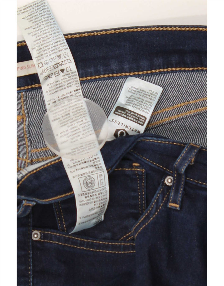 Levi's Damen 312 Shaping Slim Jeans W32 L30 Blaue Baumwolle
