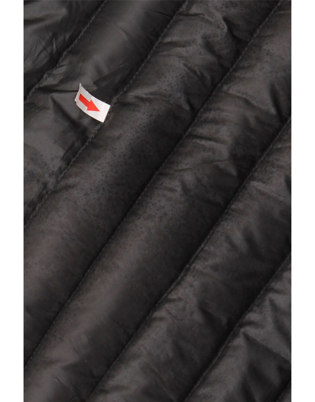 Fcuk Wattierte Herrenjacke mit Kapuze, UK 38, Mittelschwarz, Colourblock-Polyester