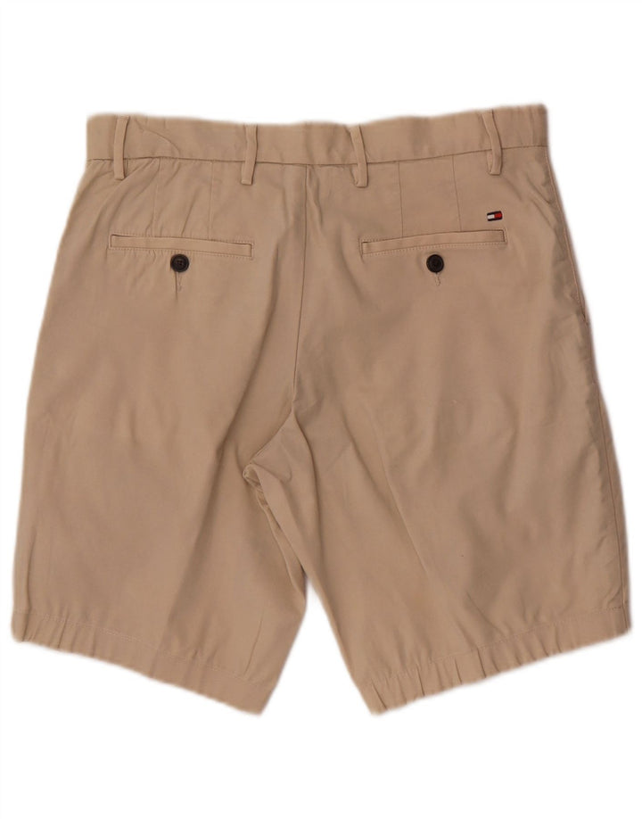 Tommy Hilfiger Herren Chinoshorts W30 Mittelbeige Baumwolle
