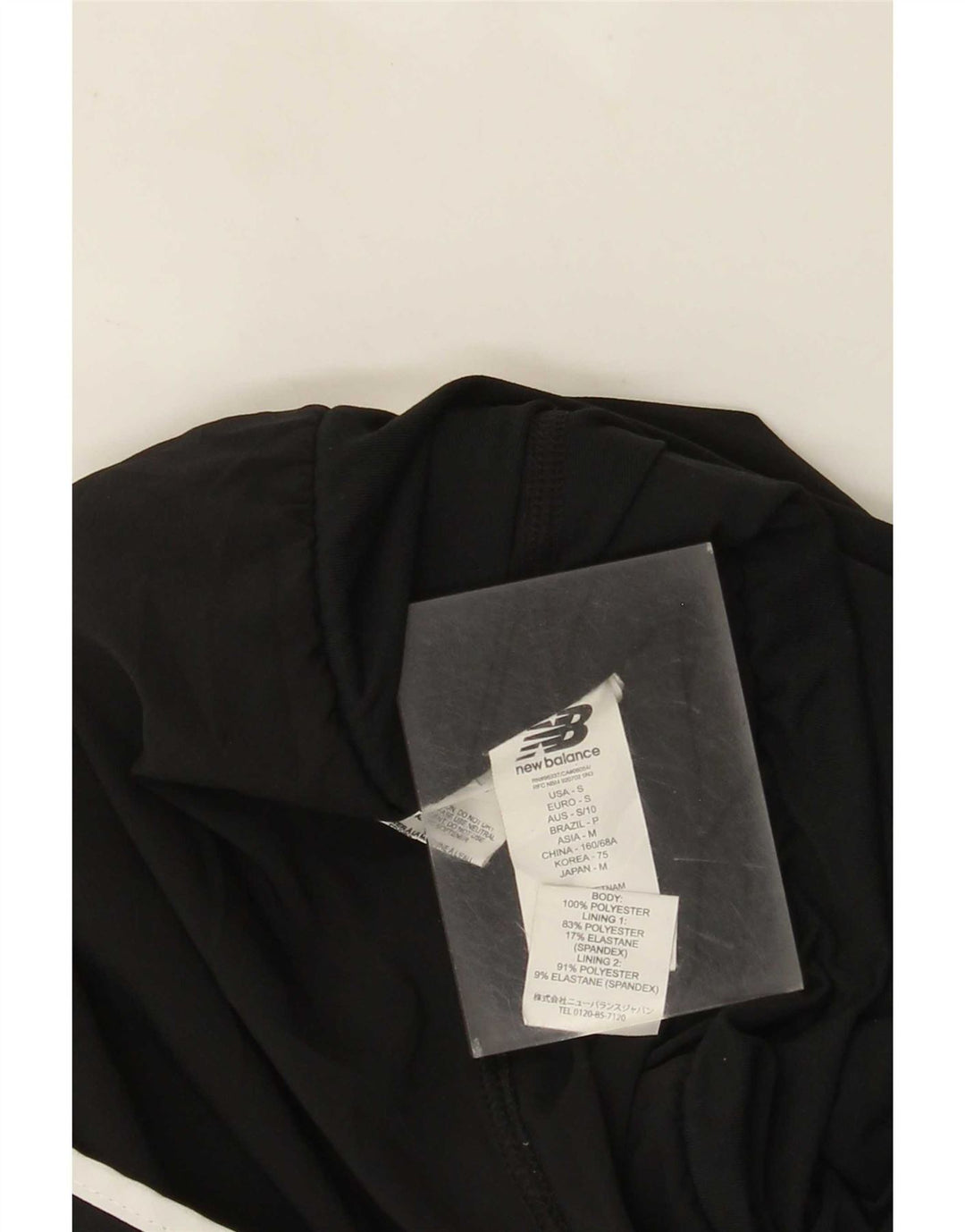 New Balance Damen Sportshorts UK 8 Small Schwarz Polyester
