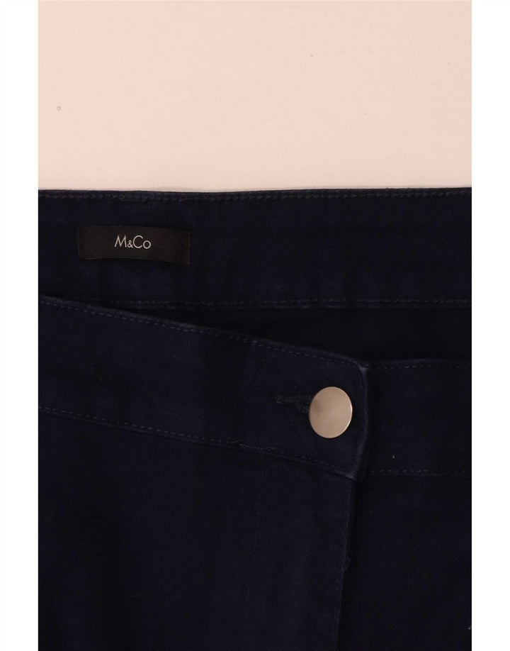 M&Co Damen Freizeitshorts W40 XL Marineblau