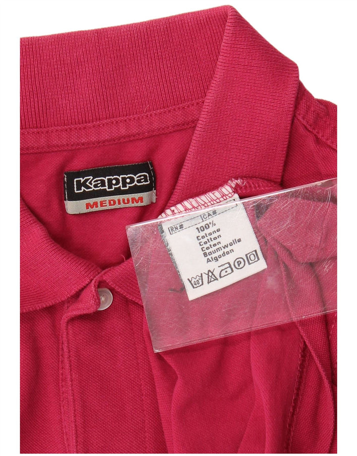 KAPPA Herren Poloshirt Mittelrosa Baumwolle