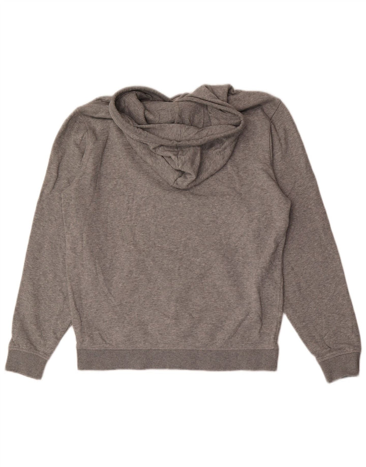 Penguin Herren-Kapuzenpullover aus mittelgrauer Baumwolle