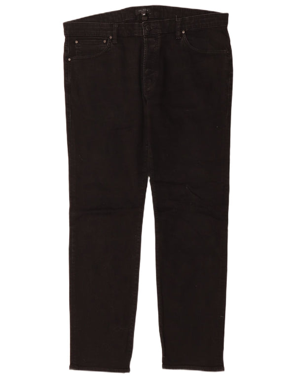 Ted Baker Mens Straight Jeans W38 L30 Black