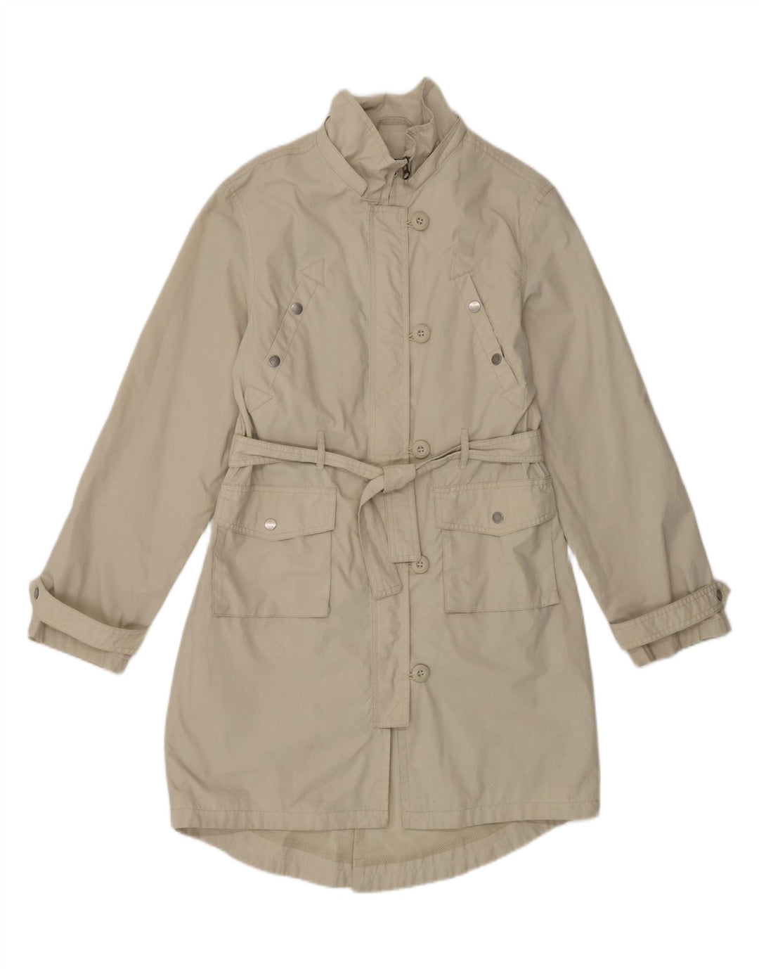 S.OLIVER Womens Overcoat EU 34 XS Beige Polyester Vintage S.Oliver and Second-Hand S.Oliver from Messina Hembry 