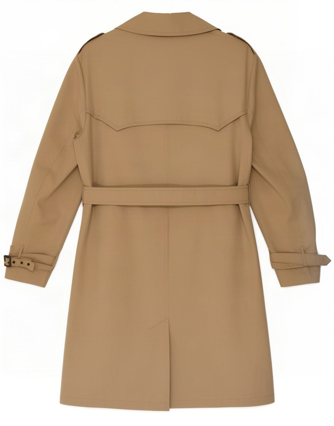 Vintage Herren Trenchcoat IT 50 Große Beige Viskose