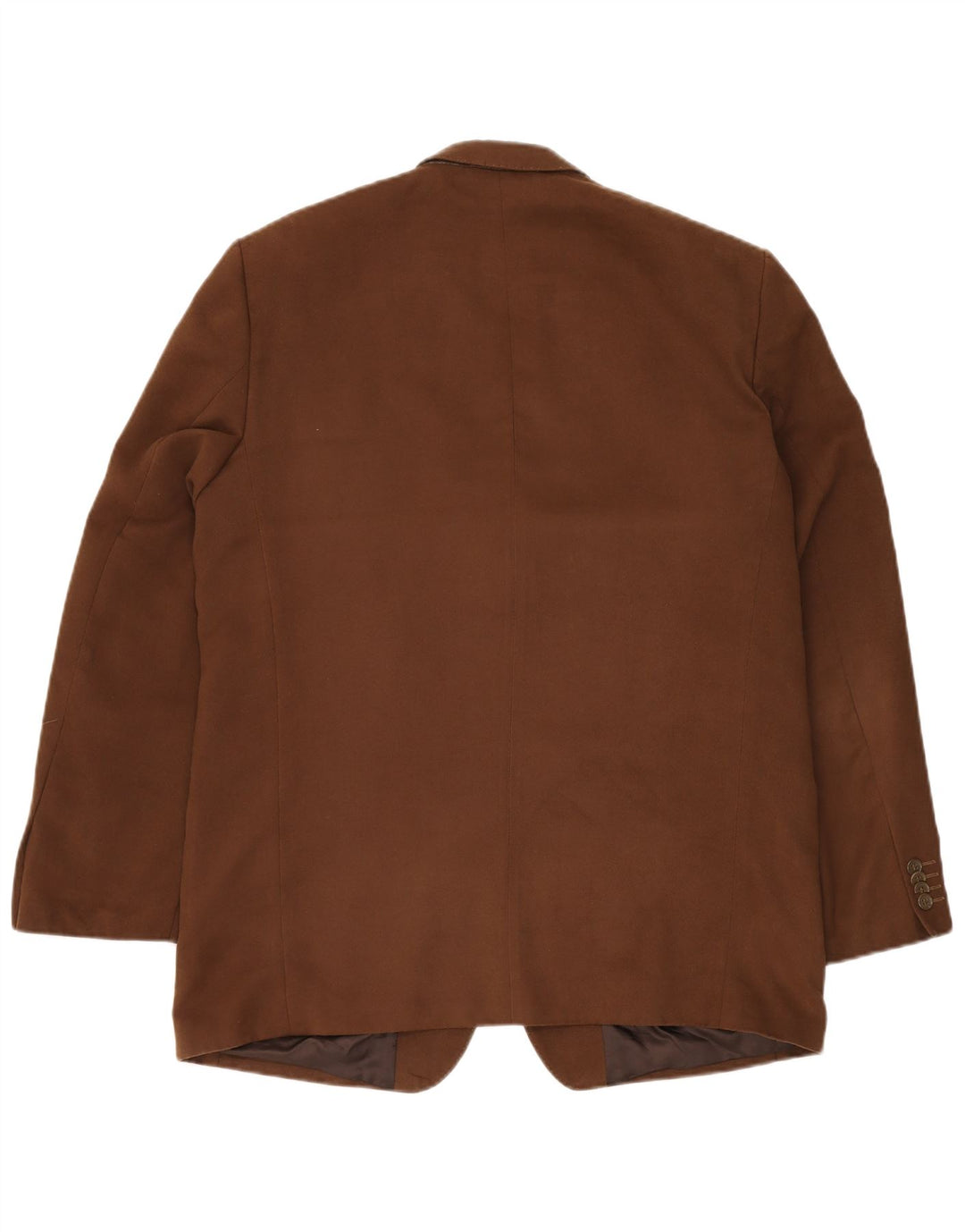 ROBBIE Herren-Blazer mit 3 Knöpfen, UK 42, XL, braun, Polyester