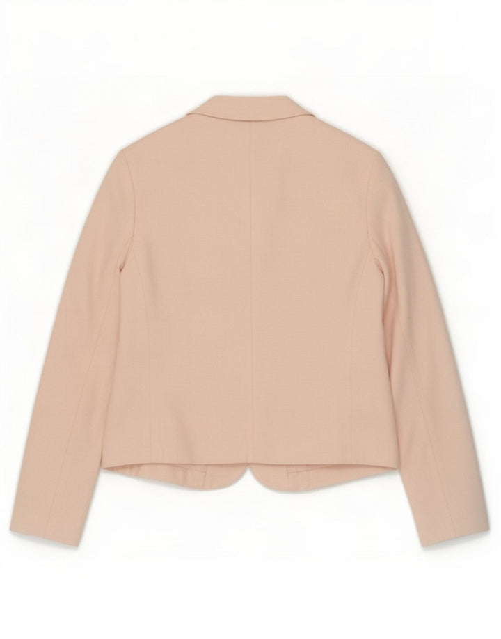 Marks & Spencer Damen Autograph Blazer Jacke UK 12 Mittelrosa Polyester