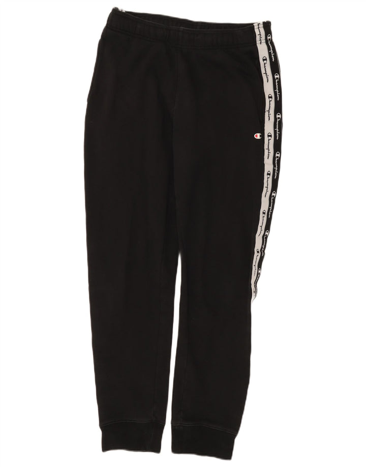 Champion Herren-Trainingshose mit Grafik, Größe S, Schwarz