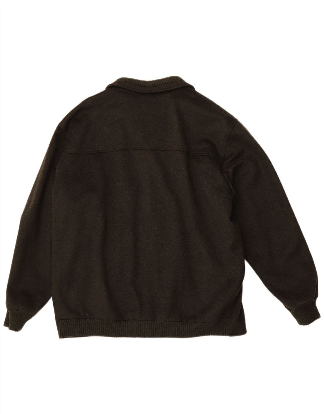 MERLET Herren Bomberjacke IT 56 3XL Khaki Wolle