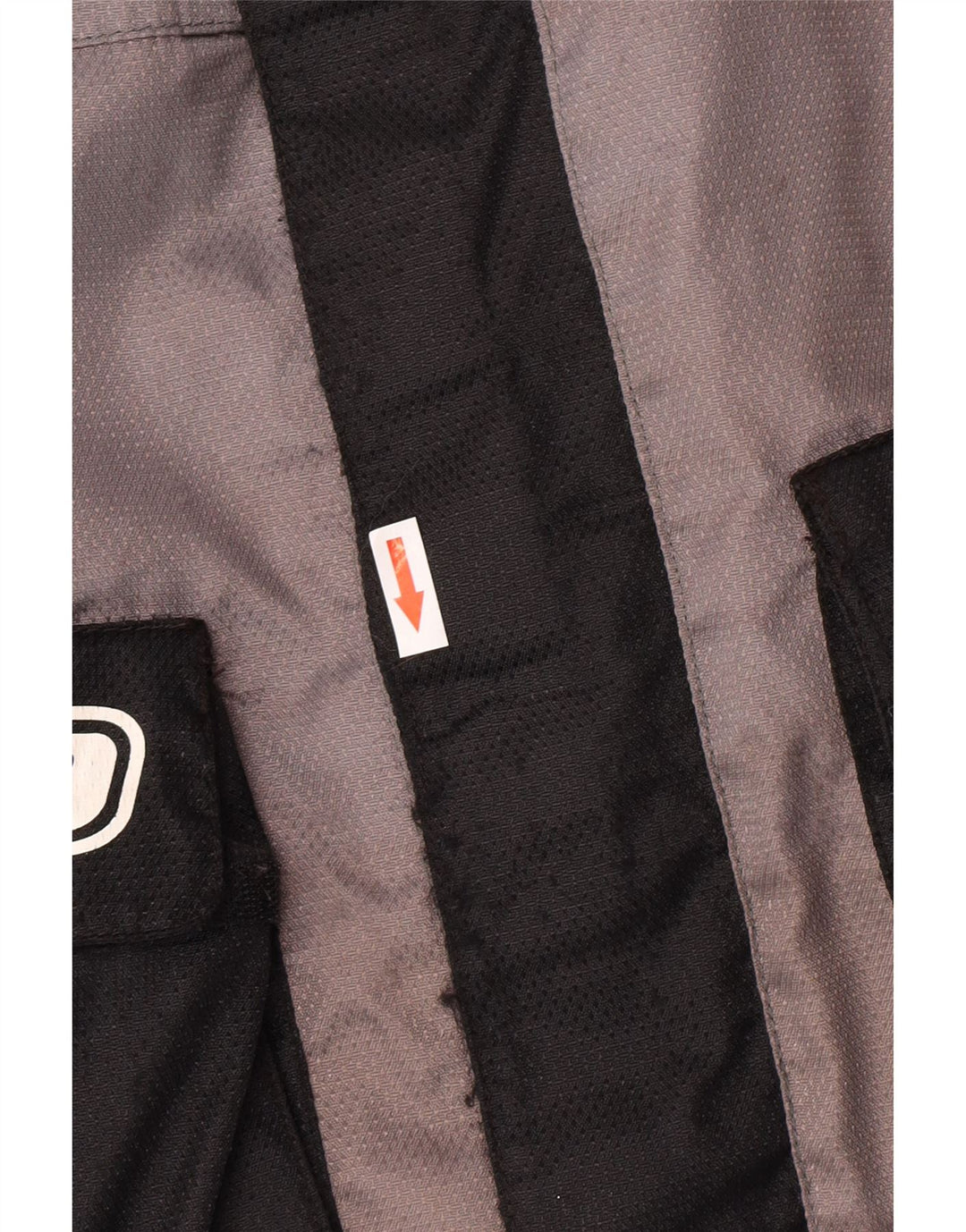 AXO Herren Graphic Racer Jacke UK 46 3XL Graues Colourblock-Polyamid