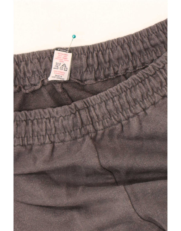 Trigema Herren-Trainingshose, Jogginghose, 3XL, grau, geometrisch, Baumwolle