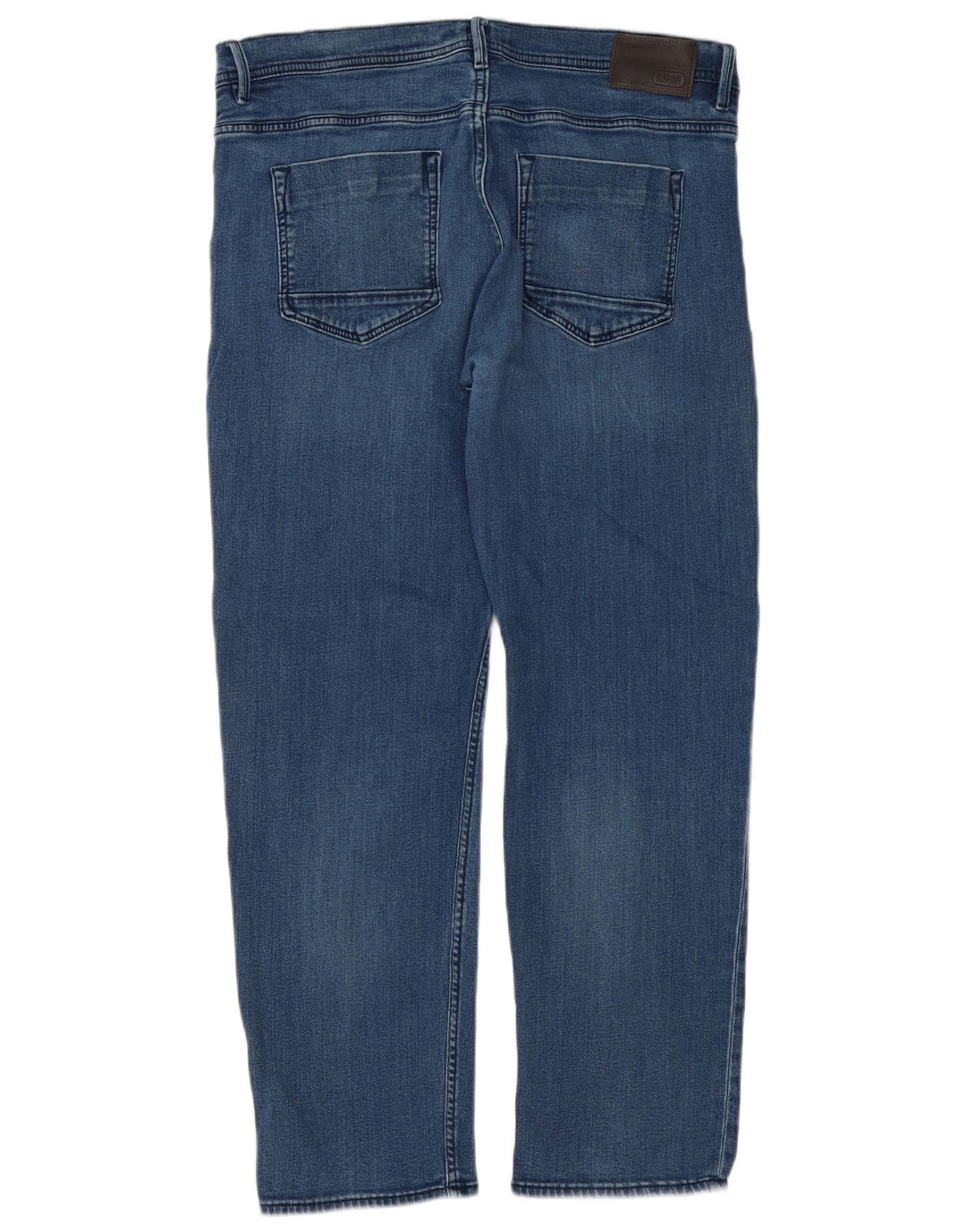 Hugo Boss Herren Slim Jeans W36 L30 Blaue Baumwolle