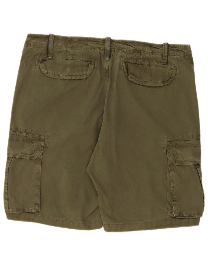 CMP Herren Cargoshorts IT 54 2XL W40 Khaki Baumwolle