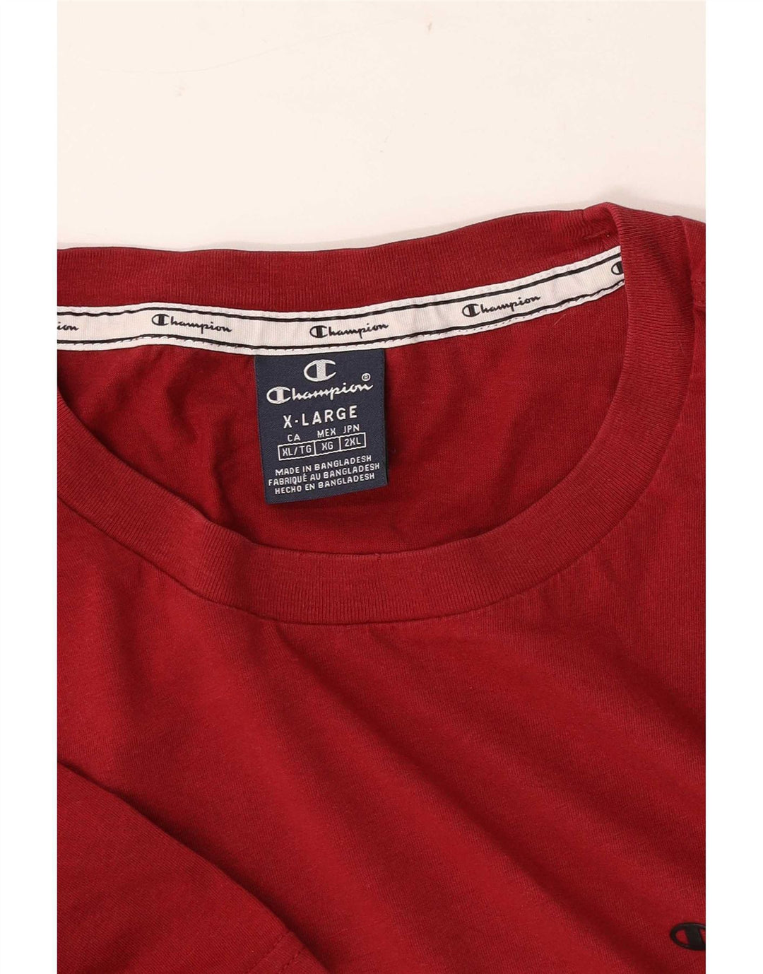Champion Herren T-Shirt Top XL Kastanienbraun