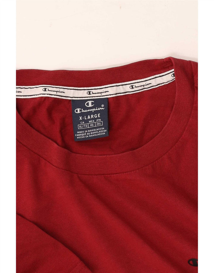 Champion Herren T-Shirt Top XL Kastanienbraun