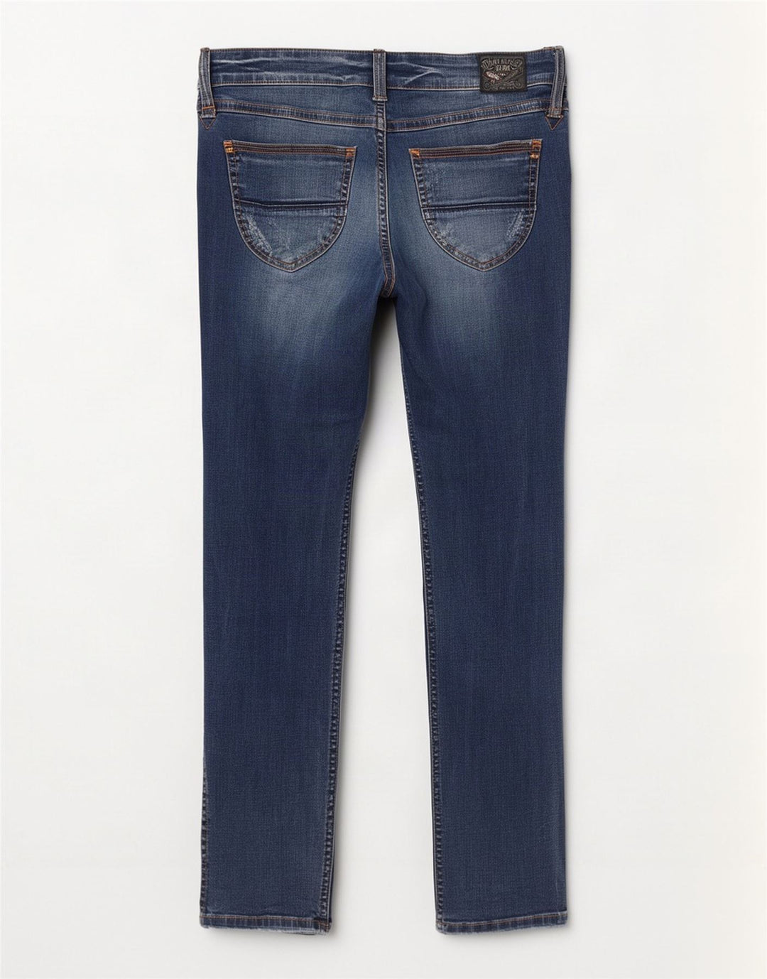 Tommy Hilfiger Damen Slim Jeans W32 L32 Marineblau Baumwolle