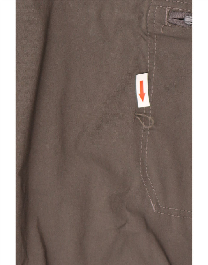 WRANGLER Gerade Cargohose für Herren, W36, L30, graues Nylon