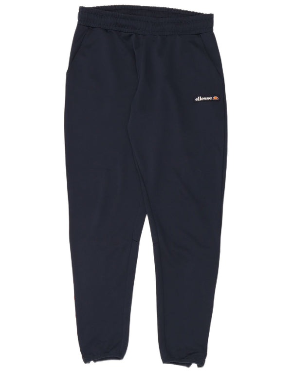 Ellesse Mens Tracksuit Trousers Large Navy Blue Polyester