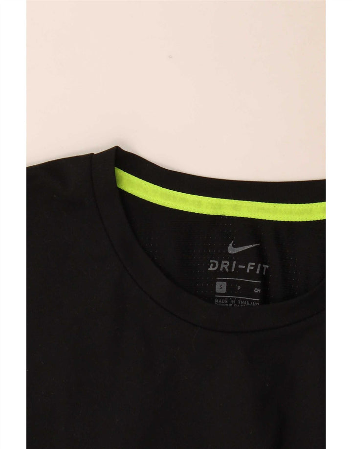 Nike Herren Dri Fit Weste Top Small Schwarz Farbblock